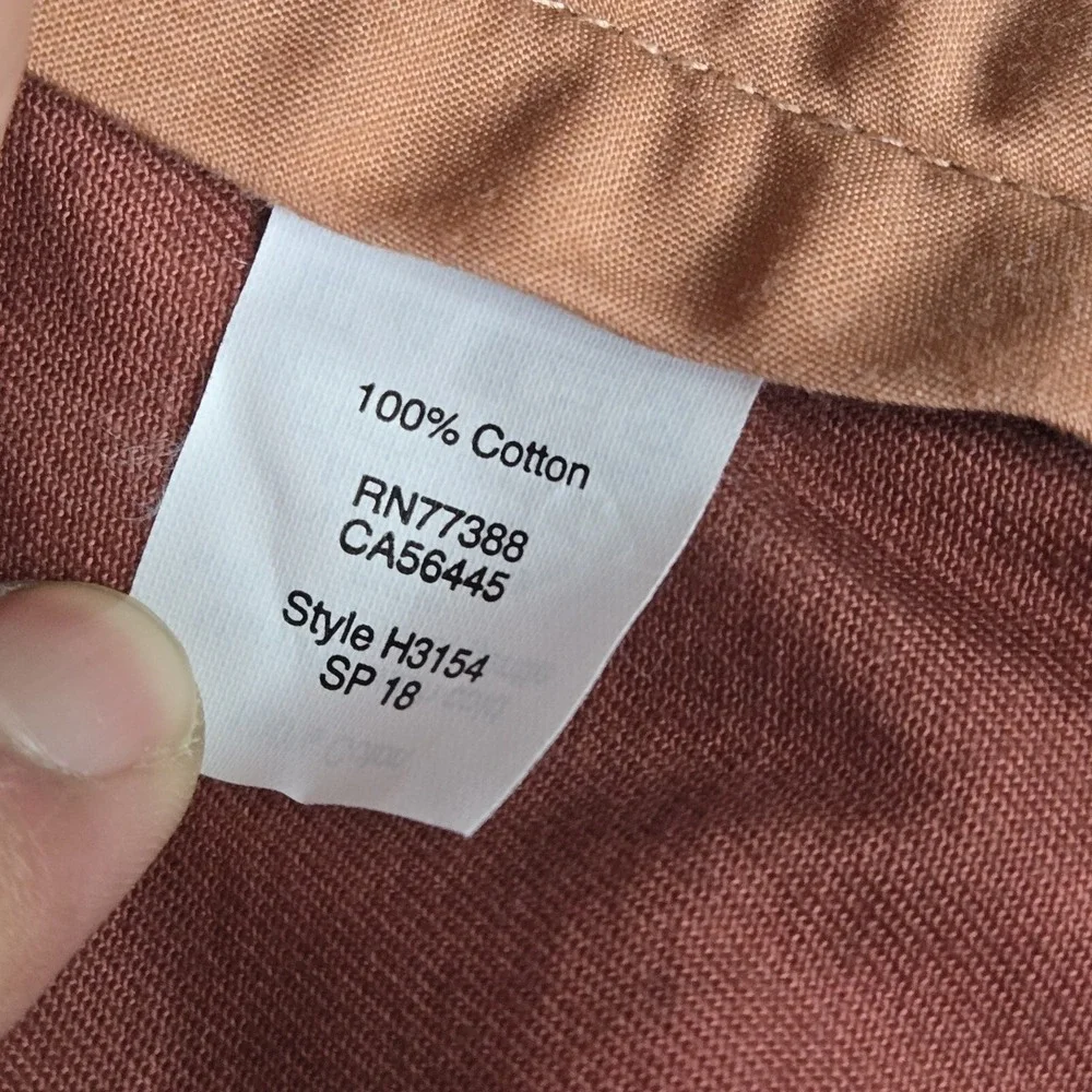 J.crew Men Pants 30X30 Rust Twill‎ Driggs Button 29